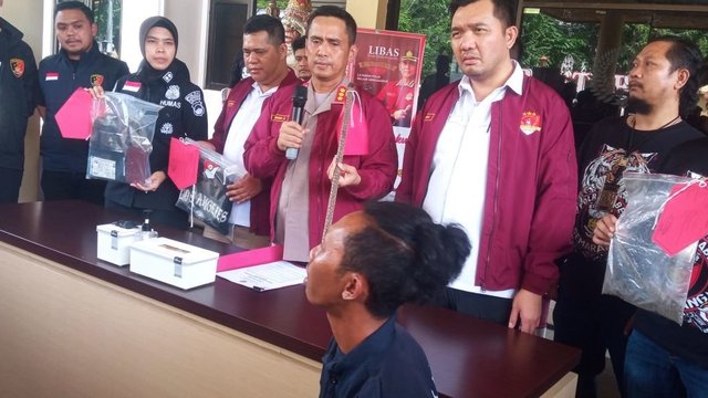 Pelaku Pengecor Potongan Tubuh Majikan Diringkus, Mengaku Tidak Menyesal