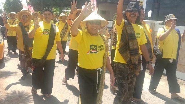 Bacaleg Golkar Siap Rebut 10 Kursi