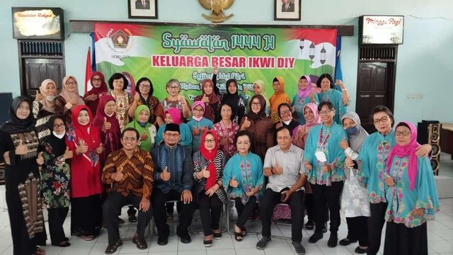 Keluarga Besar IKWI Gelar Syawalan