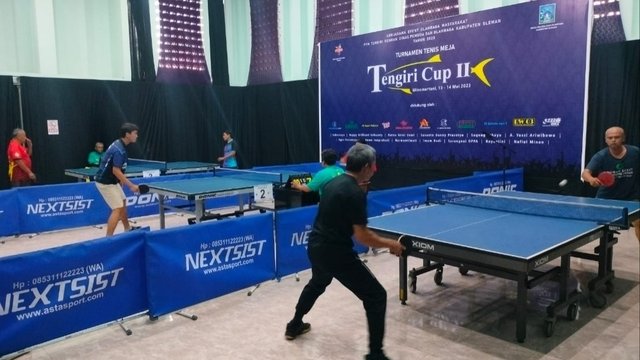 Turnamen Tenis Meja 'Tengiri Cup II' Diikuti 198 Peserta
