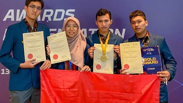 Keren! Mahasiswa Undip Raih Emas Ajang World Young Investor Exhibition