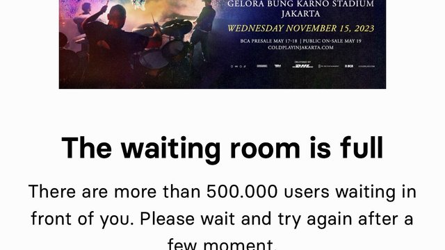 Tiket Coldplay Ludes Tak Sampai 2 Jam, Fans Jogja Berharap Ada Tambahan Hari Konser