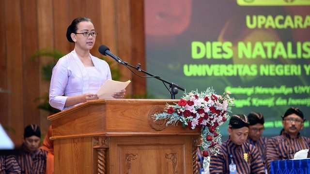 Dalam Pidato Dies Natalis UNY, Sultan Dorong Pendidikan Untuk Terus Berkembang