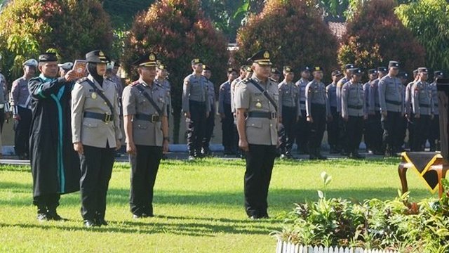 Pejabat Polresta Diserahterimakan, Kompol Eko Mardiyanto Jadi Kabag Ops