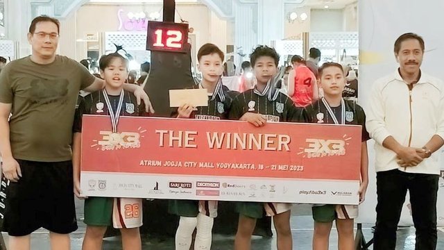 Erinindita dan Deric Juara ‘Basketball In The Mall 2023’ di JCM
