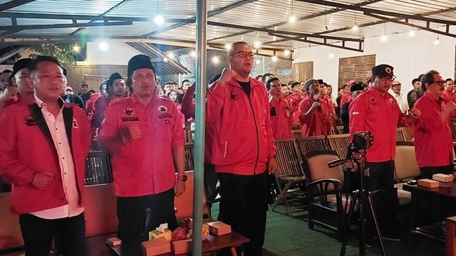 Raih Kemenangan Pemilu 2024, Seluruh Sayap PDIP Kulonprogo Tetap Solid