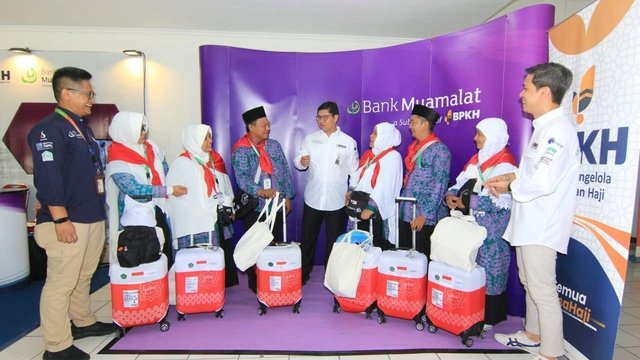Bank Muamalat Sediakan Living Cost Jemaah Haji