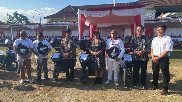 144 Lurah Terima Motor Baru, Bupati Gunungkidul: Jangan Ugal-ugalan!