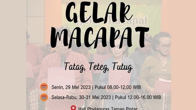 Macapat Tatag Teteg Tutug Mulai Digelar Hari Ini