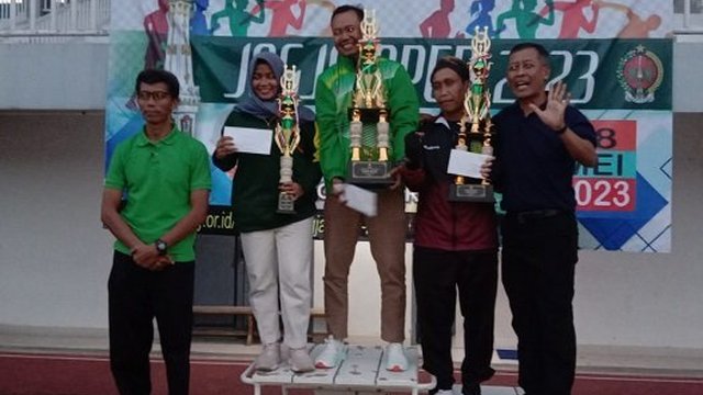 Sleman Lagi, Sleman Lagi... Kini Juara Umum Kejuaraan Atletik Jogja Open
