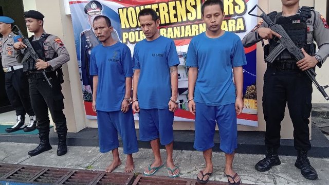 Polisi Bekuk Komplotan Maling 18 Motor