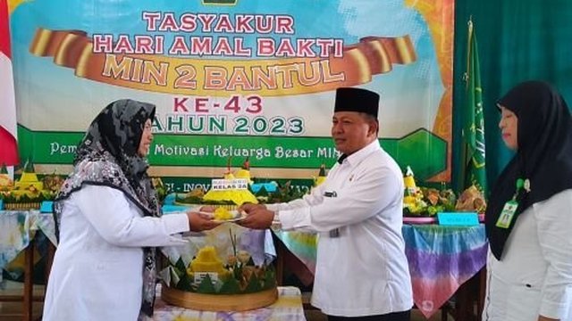 Hari Bakti MIN 2 Bantul, Madrasah Harus Percaya Diri