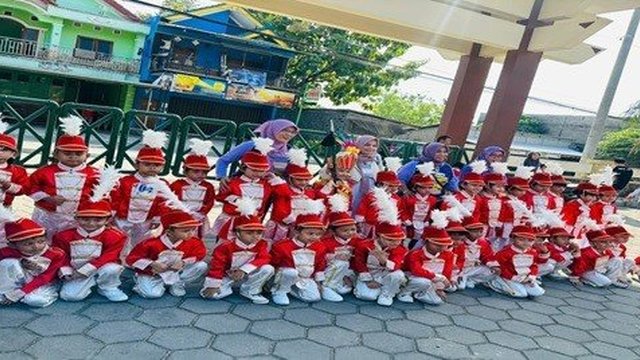 TK Negeri 2 Yogya Ukir Prestasi, Juara 1 Drumband dan Paramanandi se-DIY Pra Mandiri