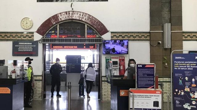 Stasiun Semarang Tawang Terapkan Face Recognition untuk Boarding