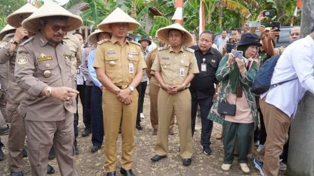 Gerakan Tanam Kedelai, Mentan: Jadikan Gunungkidul Sebagai Lumbung di Pulau Jawa