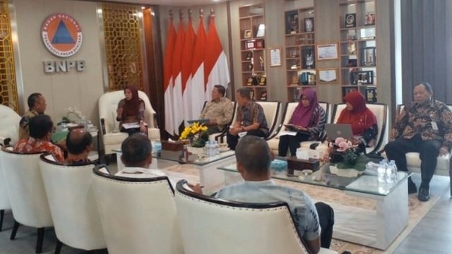 BNPB Respon Positif Usulan Bantuan Rehabilitasi dan Rekonstruksi Pasca Bencana