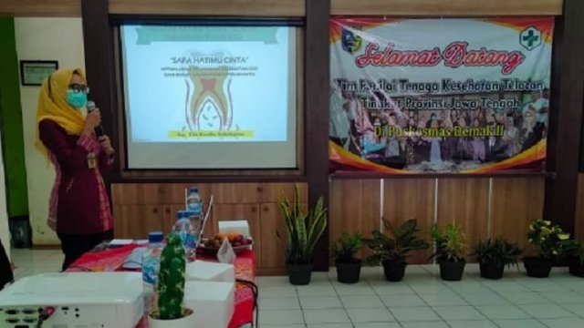 Dengan 'Sapa Hatimu Cinta', drg Klis Kondho Taliningrum Masuk Nominasi Nakes Teladan