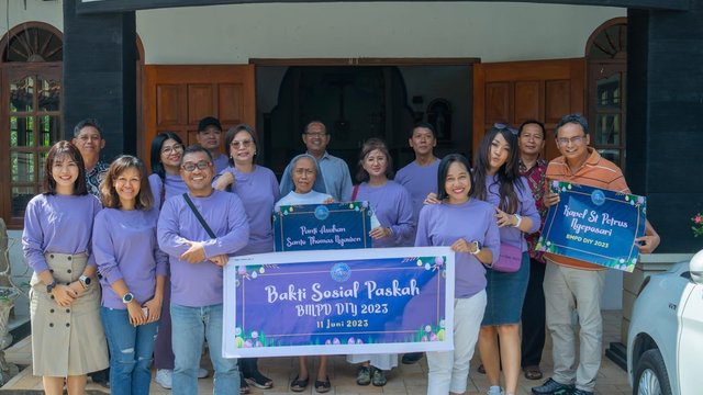 BMPD DIY Baksos di Panti Asuhan St Thomas Ngawen dan Gereja St Petrus Ngeposari
