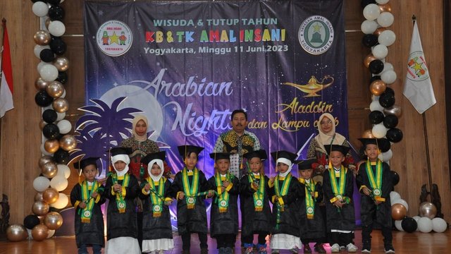 Arabian Night di Wisuda KB/TK Amal Insani