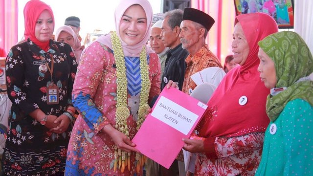 Sambang Warga, Bupati Klaten Resmikan Pasar Krido Mulyo