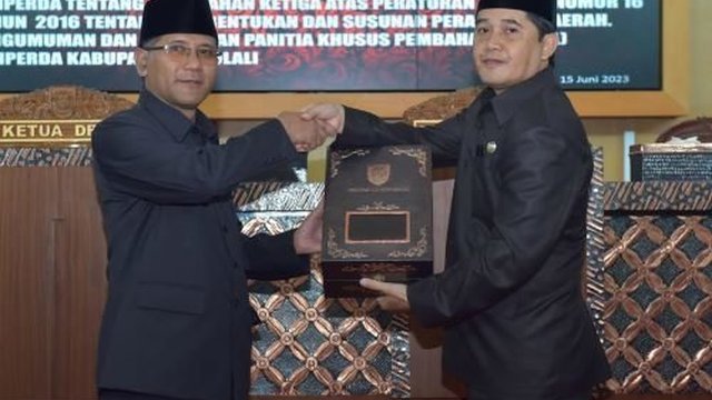 Tiga Ranperda Diserahkan Saat Rapat Paripurna DPRD Boyolali