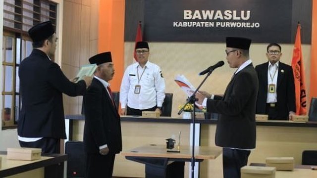 Bawaslu Purworejo PAW Panwascam Bruno dan Banyuurip, Ini Alasannya