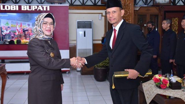 Mat Hasyim Resmi Jabat Direktur PDAM Sukoharjo