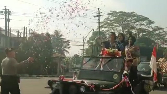 Dikirab Keliling Kota, Ini Prestasi Membanggakan 2 Atlet Paralimpik Temanggung
