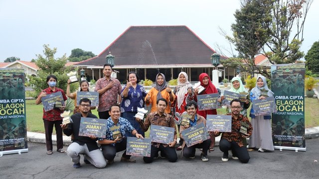 'Bebuden' Juara I Lomba Cipta Lelagon Bocah HUT Pakualaman