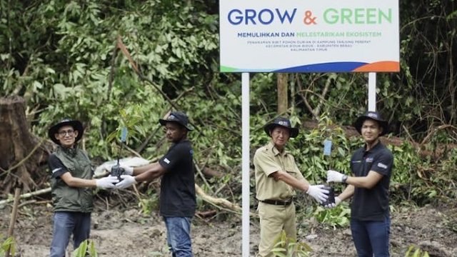 BRI Peduli Grow and Green Salurkan 2.500 Bibit Pohon Durian di Berau