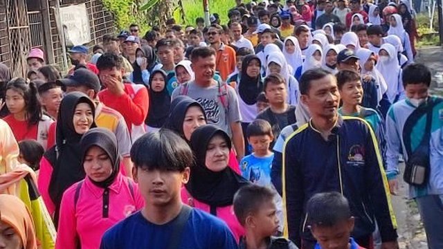 Diikuti 10 Ribu Warga Polres Temanggung Gelar Maraton 10K dan Jalan Sehat