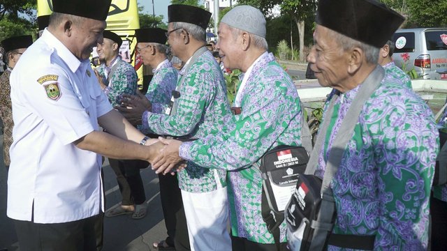 Kloter Terakhir Calon Jamaah Haji Boyolali Diberangkatkan