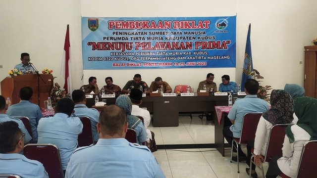 Gandeng Perpamsi Jateng, PDAM Kudus Tingkatkan Kualitas SDM