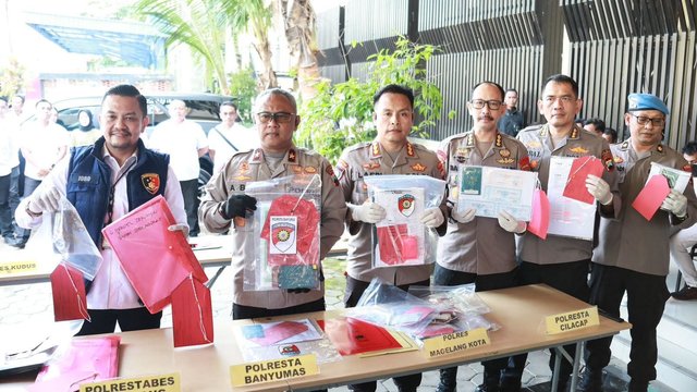 Lagi, Polda Jateng Tangkap 13 Tersangka Kasus Perdagangan Orang