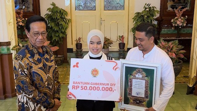 Sultan Panggil Putri Ariani, Beri Penghargaan dan Uang Rp 50 Juta