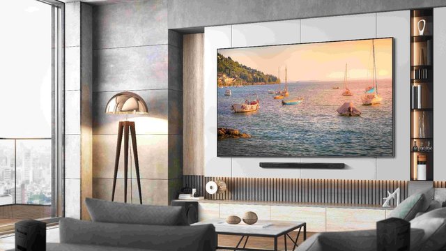 Samsung QLED 4K Tersedia dengan Ukuran Layar 98 Inci