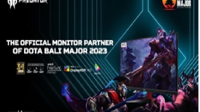 Acer Hadirkan 130 Monitor NITRO di Bali Major 2023