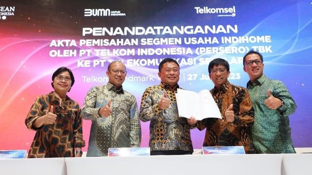 Resmi! Indihome Spin Off ke Telkomsel per 1 Juli 2023