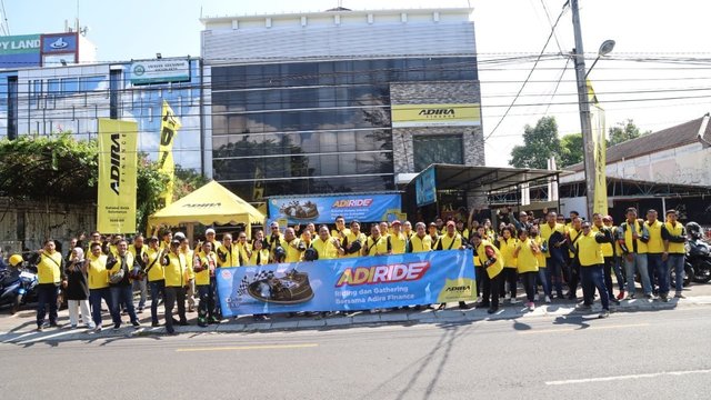 Dekati Pelanggan di Yogyakarta, Adira Finance Gelar Gathering Bersama