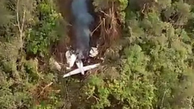 Tim SAR Gabungan Sisir Hutan Yalimo Cari Black Box Pesawat SAM Air