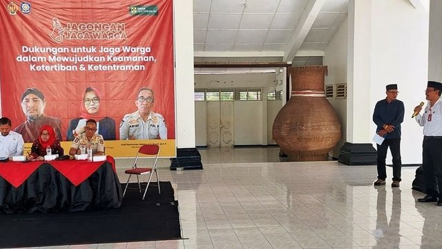 Jaga Warga Ingin Ciptakan Suasana Kondusif Jelang Pemilu