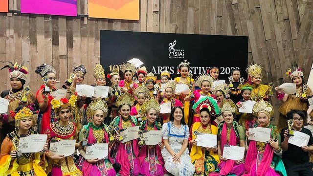 RI Raih 11 Emas dan 9 Perak di Asia Arts Festival Singapura