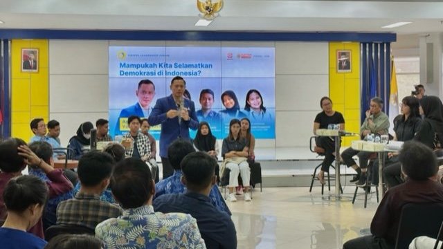 Ungkap Harga Suara di Forum Fisipol UGM, AHY Ingatkan Anak Muda Selamatkan Demokrasi