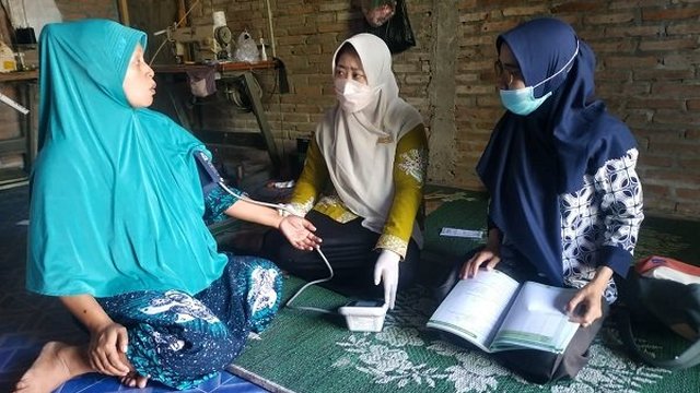 Tekan AKI, Puskesmas Wedung ll Laksanakan Kunjungan Bumil Risti