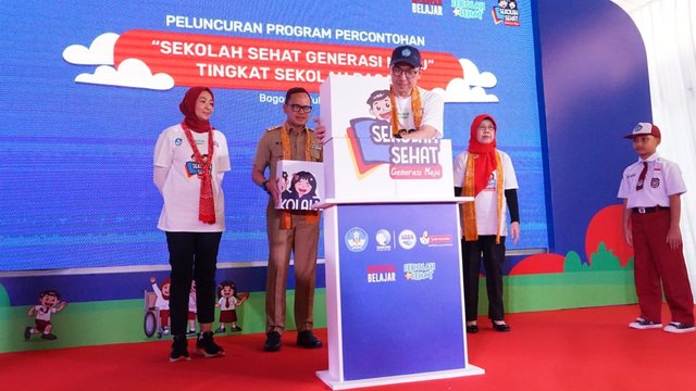 Kemendikbudristek Bersama Danone Wujudkan Sekolah Sehat Melalui Program Percontohan