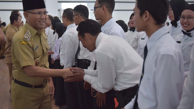 377 PPPK Boyolali Terima SK Bupati dan Tandatangan Kontrak