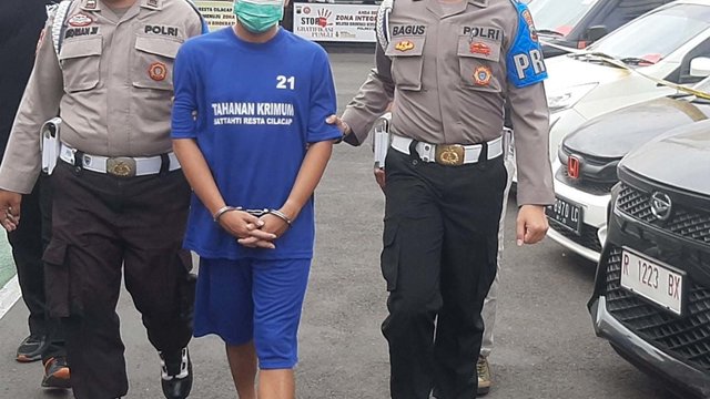 Gadaikan Puluhan Mobil Rental, SF Diringkus Resmob Polresta Cilacap