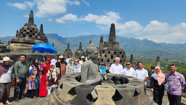 ASEAN IIDC Cultural Visit, Jelajahi Candi Borobudur Maknai Harmoni Keberagaman