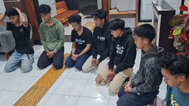 Bawa Clurit dan Membuat Keributan, Kelompok Pemuda Digaruk Polisi