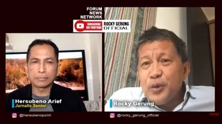 Jokowi Disambut Tarian Petruk, Rocky Gerung: Ini Untuk Mengingatkan Istana